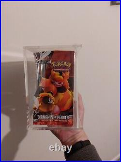 Pokemon Diamond And Pearl Mysterious Treasures Booster Box And Acrylic Case