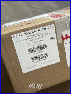 Pokémon Prismatic Evolutions 6 x Surprise Boxes Open Unsealed Case