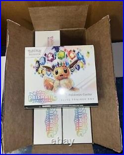 Pokemon Prismatic Evolutions Pokemon Center Case Of Four Brand New x4 ETB