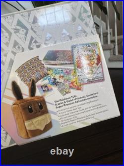 Pokemon Prismatic Evolutions Super Premium Collection Box Unsealed CASE (4 Per)