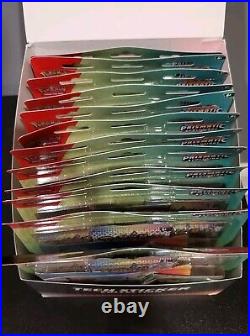 Pokemon Prismatic Evolutions Tech Sticker Collection Display Case 36 Pack Box