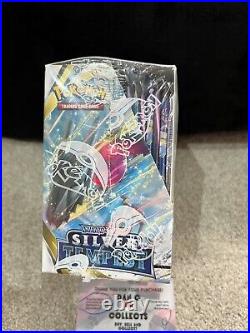 Pokémon SWSH Silver Tempest Booster Box New & Sealed with Display Case 36 Packs