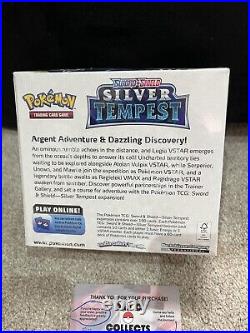 Pokémon SWSH Silver Tempest Booster Box New & Sealed with Display Case 36 Packs