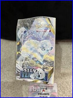 Pokémon SWSH Silver Tempest Booster Box New & Sealed with Display Case 36 Packs