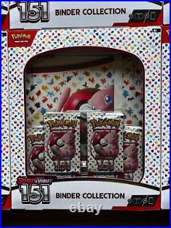 Pokemon Scarlet & Violet 151 Binder Collection FACTORY SEALED CASE! 6 BOXES