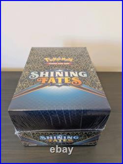Pokemon TCG Shining Fates Mad Party Pin Collection Sealed Case Of 8 Boxes NEW