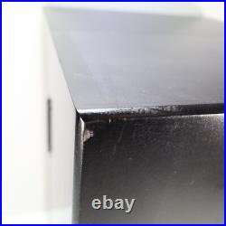 Promotional Soliddim Solid Wood Box Gray Stained Company Employee Logo Rare Promotional Soliddim Solid Wood Box Gray Stained Company Employee Logo Rare