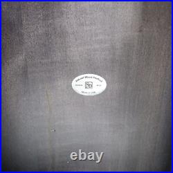 Promotional Soliddim Solid Wood Box Gray Stained Company Employee Logo Rare Promotional Soliddim Solid Wood Box Gray Stained Company Employee Logo Rare