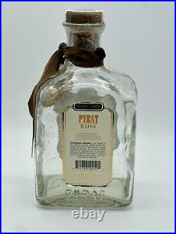 Pyrat Rum Cask 1623 Walnut Box Display Case Empty Decanter Hoti Token