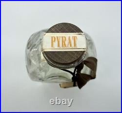 Pyrat Rum Cask 1623 Walnut Box Display Case Empty Decanter Hoti Token