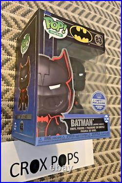 RARE BATMAN JUSTICE ARMOR 85 LE3190 FUNKO POP VINYL New Mint Box + HARD CASE