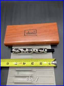 RARE Dani Snake Phantas I Fountain PEN In WOOD BOX