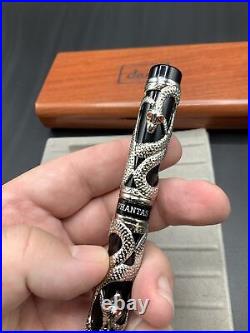 RARE Dani Snake Phantas I Fountain PEN In WOOD BOX