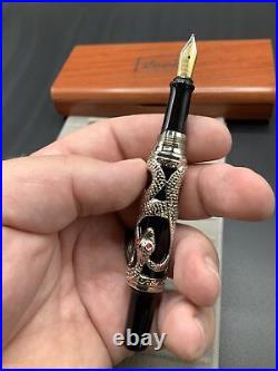 RARE Dani Snake Phantas I Fountain PEN In WOOD BOX