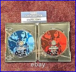 Rambo The Complete Steelbook Collection 4K Best Buy Exclusive OOP. WithBlu RAYS