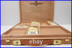 Rare Schimmelpenninck Cigar Tobacco Retail Shop Display Wooden Case Box w Tubes