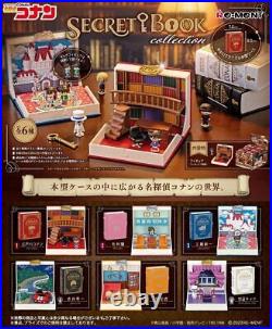 Re-Ment Detective Conan SECRET BOOK collection 6 pieces Complete BOX