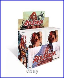 Red Sonja 50th Anniversary Trading Card Case of 12 Boxes