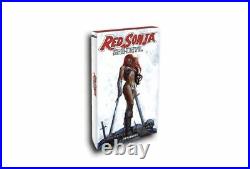 Red Sonja Ultra Premium Sketch Card Set 12 Box Sealed Case 24 Sketches 12 Auto