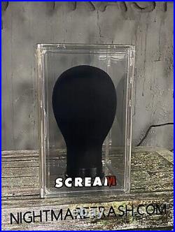 Scream 6 Ghostface Mask Acrylic Display Case W Stand Horror Movie Collectible