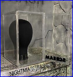 Scream Ghostface Mask Acrylic Display Case W Stand Horror Movie Collectible