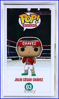 Signed Funko Pop! Boxing #3 Julio César Chávez Autograph JSA Authentic? COA