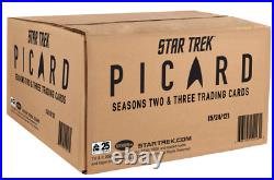 Star Trek Picard Seasons 2 & 3 Trading Cards Sealed 12 Box Case, 36 Autographs