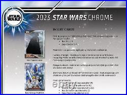 Star Wars Chrome Hobby 8-box Case (topps 2023)