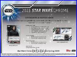 Star Wars Chrome Hobby 8-box Case (topps 2023)