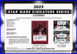 Star Wars Signature Series Hobby 20-Box Case (Topps 2023)