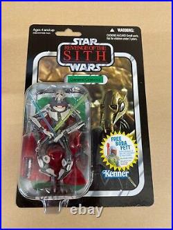 Star Wars The Vintage Collection 3.75 Inch VC17 General Grievous with Clear Case