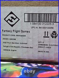 Star Wars Unlimited Twilight Of The Republic Pre release Case 8 BOXES Star Wars Unlimited Twilight Of The Republic Pre release Case 8 BOXES