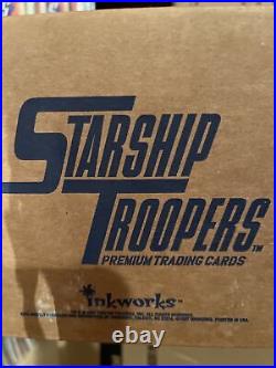 Starship Troopers 1997 Inkworks Premium Trading Cards Factory Sealed Case 10/36