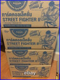 Street Fighter II Premium Card Collection Sealed 1 Case (72boxes) Street Fighter II Premium Card Collection Sealed 1 Case (72boxes)