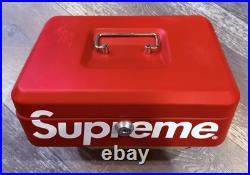 Supreme Metal Lock Box Red New York USA