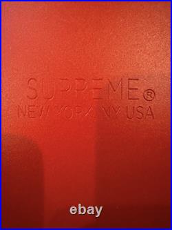 Supreme Metal Lock Box Red New York USA