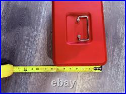 Supreme Metal Lock Box Red New York USA