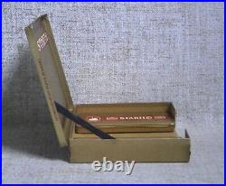 Swan-STABILO LotX2 Tin Pencil Cases Each X 12 Pencils New + Display Box Germany Swan-STABILO LotX2 Tin Pencil Cases Each X 12 Pencils New + Display Box Germany