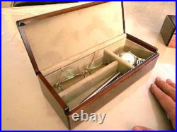 Toyooka Craft SC25 Private Wooden Box M Accessory Case Eyeglass Case 3 Section Toyooka Craft SC25 Private Wooden Box M Accessory Case Eyeglass Case 3 Section