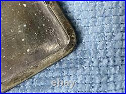 VTG 800 Silver Cigarette Case Etched Floral Engraving 3.13 OUNCES EXCELLENT COND VTG 800 Silver Cigarette Case Etched Floral Engraving 3.13 OUNCES EXCELLENT COND