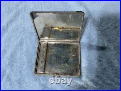 VTG 800 Silver Cigarette Case Etched Floral Engraving 3.13 OUNCES EXCELLENT COND VTG 800 Silver Cigarette Case Etched Floral Engraving 3.13 OUNCES EXCELLENT COND