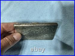 VTG 800 Silver Cigarette Case Etched Floral Engraving 3.13 OUNCES EXCELLENT COND VTG 800 Silver Cigarette Case Etched Floral Engraving 3.13 OUNCES EXCELLENT COND