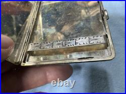 VTG 800 Silver Cigarette Case Etched Floral Engraving 3.13 OUNCES EXCELLENT COND VTG 800 Silver Cigarette Case Etched Floral Engraving 3.13 OUNCES EXCELLENT COND
