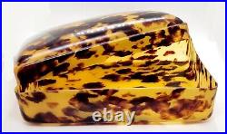 VTG Early to Mid-Century Japanese Tortoiseshell Celluloid Box