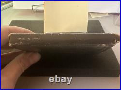 Very Rare Vintage Colibri Gold Tone Cigarette Case with Original Box