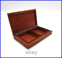 Very Rare Vintage Italian MID Century Bamboo Jewelry Box Case 1960