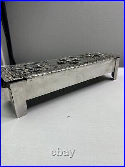 Vinatge Rare Szwarc, Stanley Industrial Steel Jewelry Box, Signed Read Vinatge Rare Szwarc, Stanley Industrial Steel Jewelry Box, Signed Read