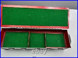 Vinatge Rare Szwarc, Stanley Industrial Steel Jewelry Box, Signed Read Vinatge Rare Szwarc, Stanley Industrial Steel Jewelry Box, Signed Read