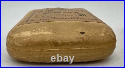 Vintage 1900s Antique EAGLE CIGAR FACTORY Promo Sleeve Woman Havana Case Box