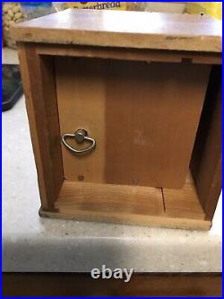 Vintage Mechanical Cigarette Dispenser With Music Box